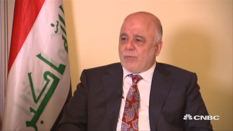 Iraq PM dismisses Trump talk on seizing oil: 'It was an election speech'