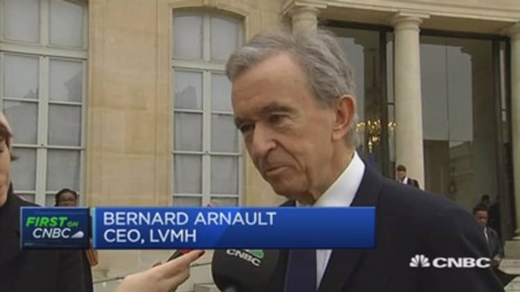 French just don't like a winner, complains Bernard Arnault