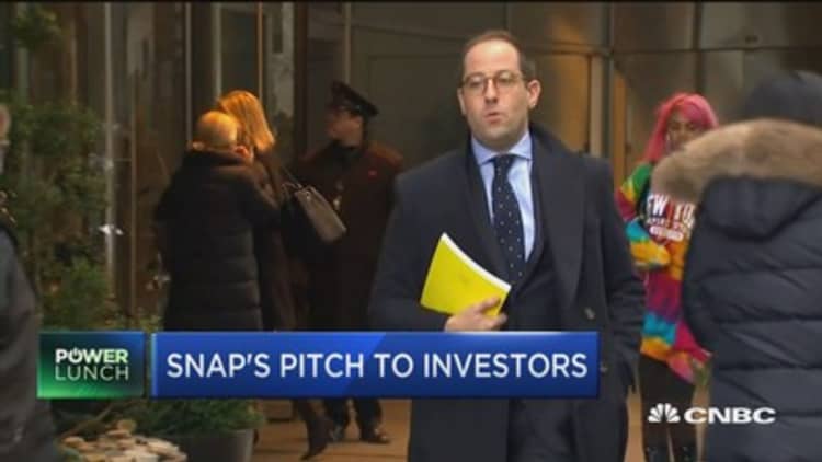 Snap's pitch to investors