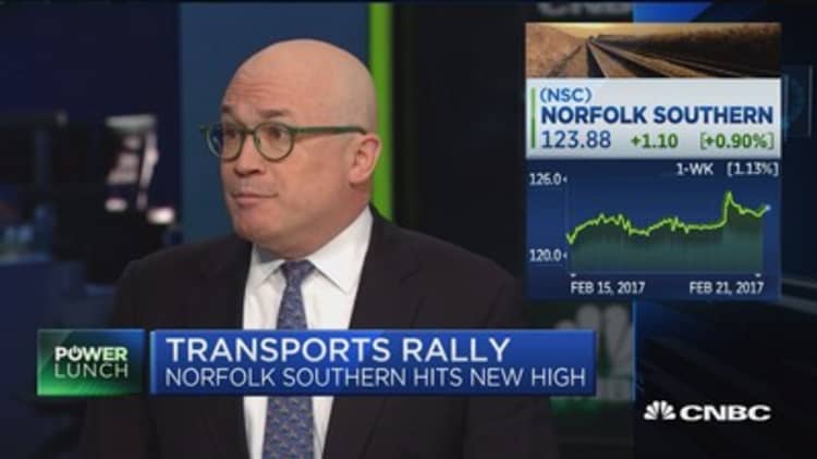 Broughton: Strength of the dollar has historically led to lower rail volume
