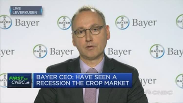 Monsanto deal is a complementary merger, says Bayer CEO