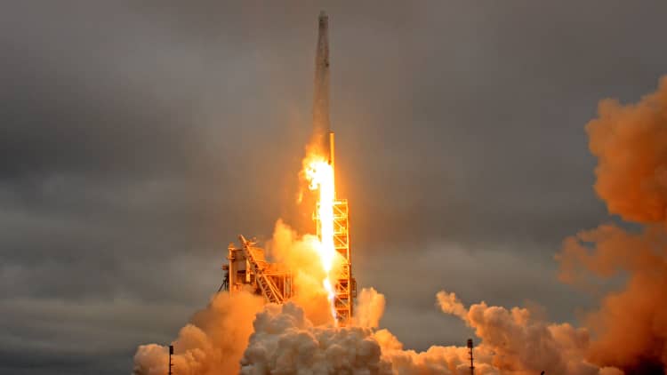 Watch Elon Musk's long-awaited SpaceX blooper reel