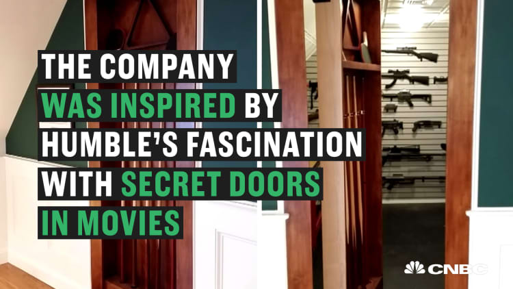 This engineer quit his day job to build 'secret doors'