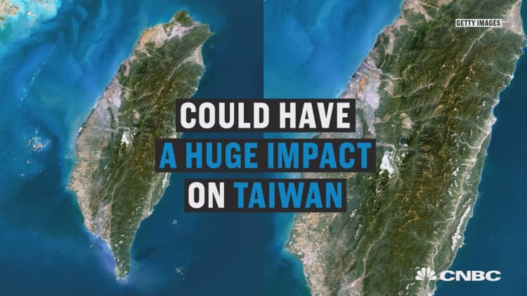 Here's how a trade war could cripple Taiwan