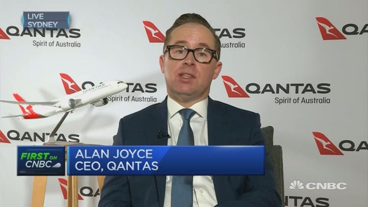 Qantas is outperforming competitors: CEO