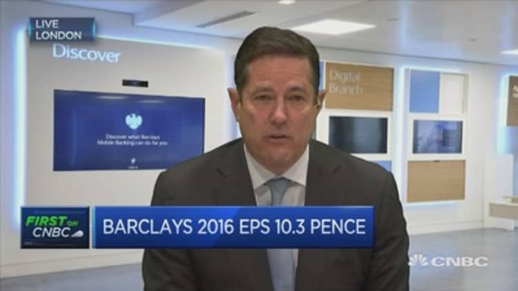 Barclays months away from being a standout bank: CEO