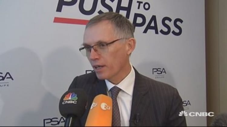 Nothing wrong with aiming to be a European champion: PSA CEO