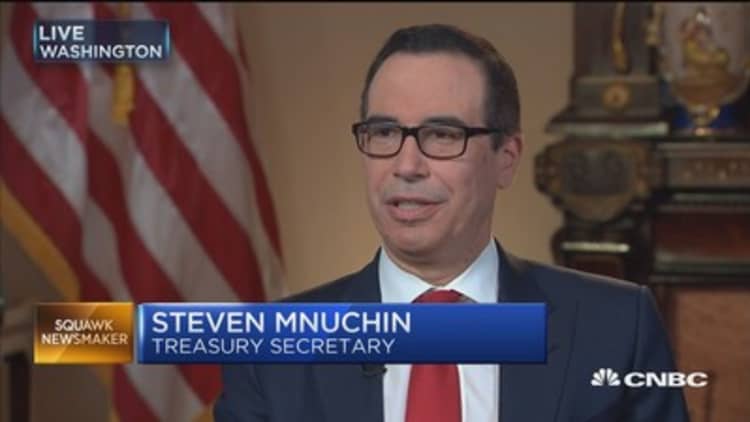 Treasury's Steve Mnuchin: We are committed to passing 'significant' tax reform