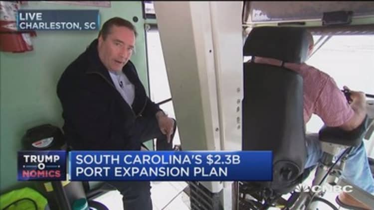 South Carolina's $2.3B port expansion plan