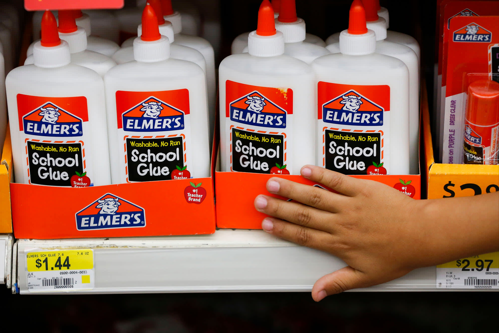Stores can't seem to keep Elmer's glue on shelves. Here's why