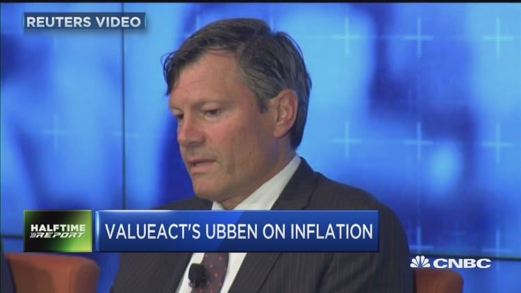 ValueAct's Ubben focuses on the risk of inflation