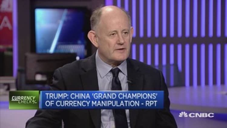 China ‘grand champions’ of currency manipulation, says Trump