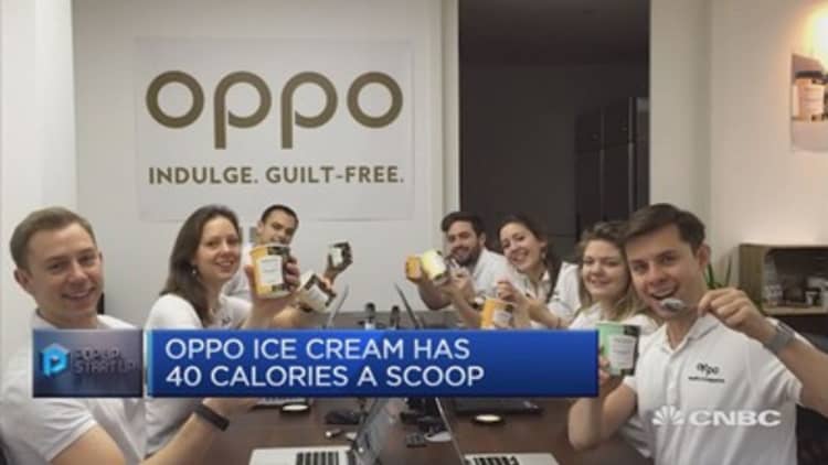 Making ice cream as healthy as possible: Oppo