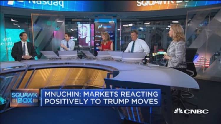 Mnuchin might regret comments about markets reacting positively to Trump: Pro