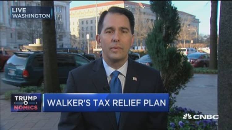 Gov. Walker: States 'laid the groundwork' for Trump victory