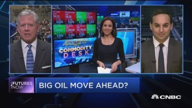Futures Now: Big oil move ahead?