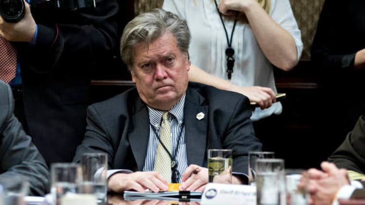 Steve Bannon removed from National Security Council in shakeup