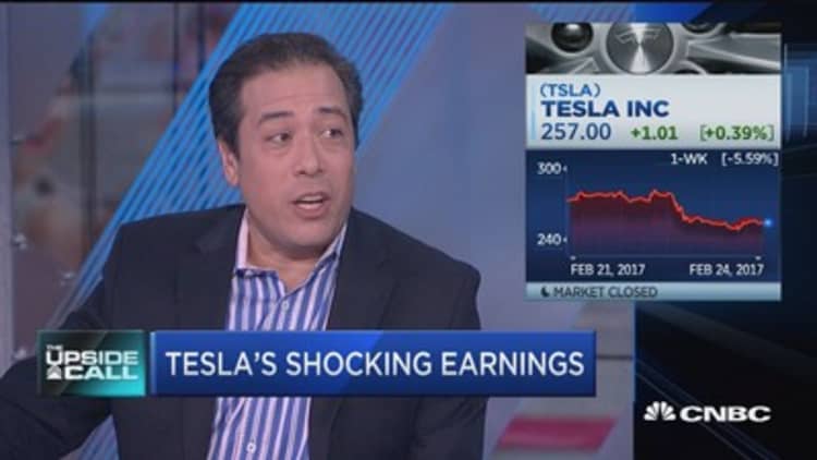 Tesla slump ahead?