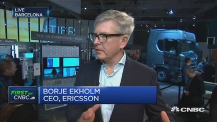 Momentum building behind 5G: Ericsson CEO