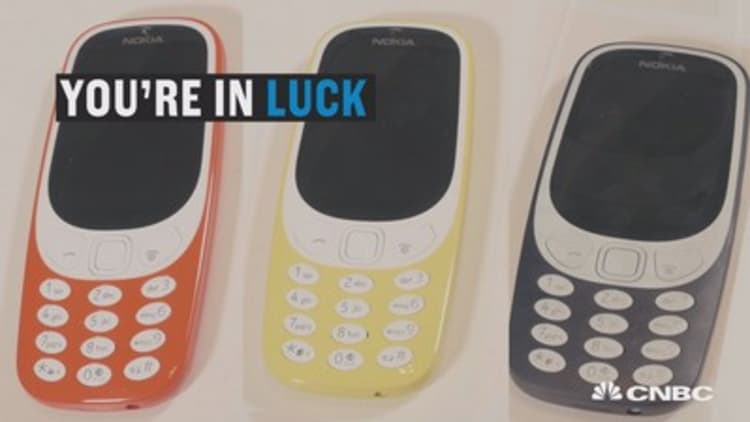 Nokia's 3310 is back and so is Snake