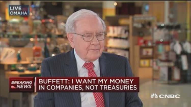 Buffett: I own about 20 suits