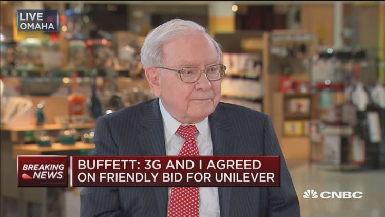 Buffett: Here's what happened between Kraft Heinz and Unilever