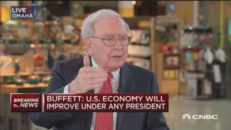 Buffett: Growth is all about productivity
