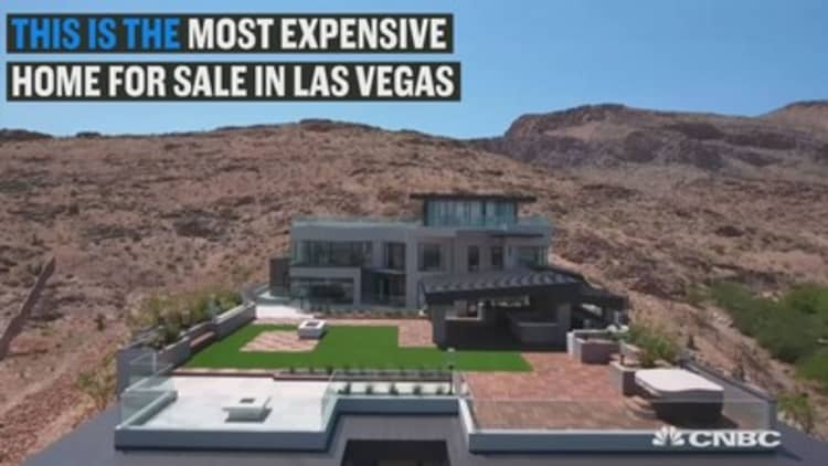 Check out the most expensive home for sale in Las Vegas