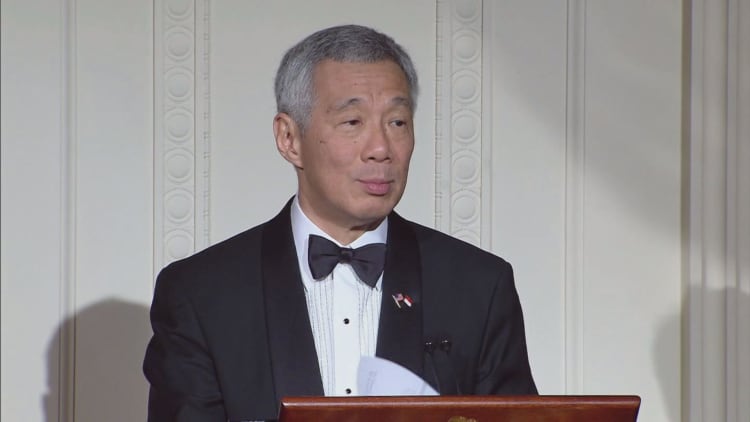 Singapore's leader is making some candid comments on its US relations