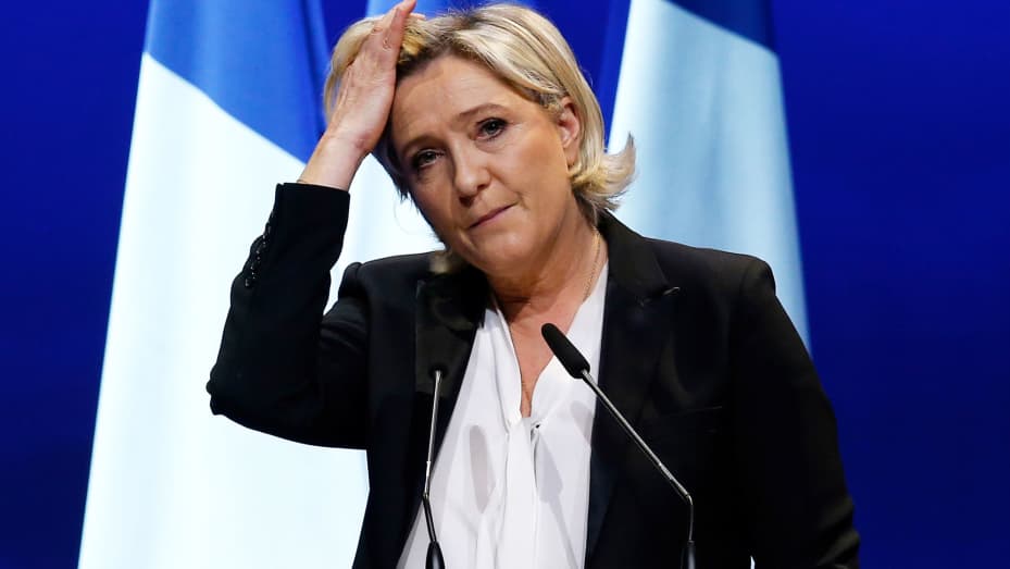 Marine Le Pen losing momentum in France
