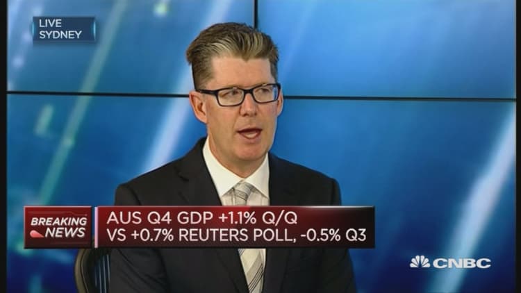 Strategist: Australia Q4 GDP looks good but...