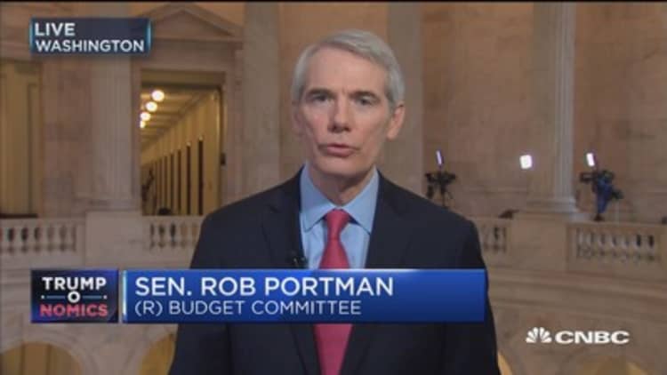 Sen. Portman: Can't get balance budget without focusing on all sides