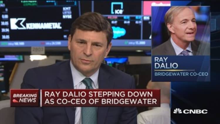 Ray Dalio stepping down as co-CEO of Bridgewater