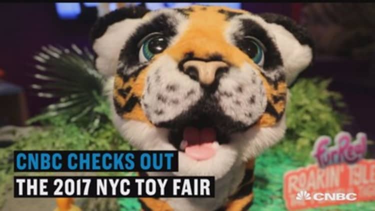 CNBC checks out the 2017 NYC Toy Fair