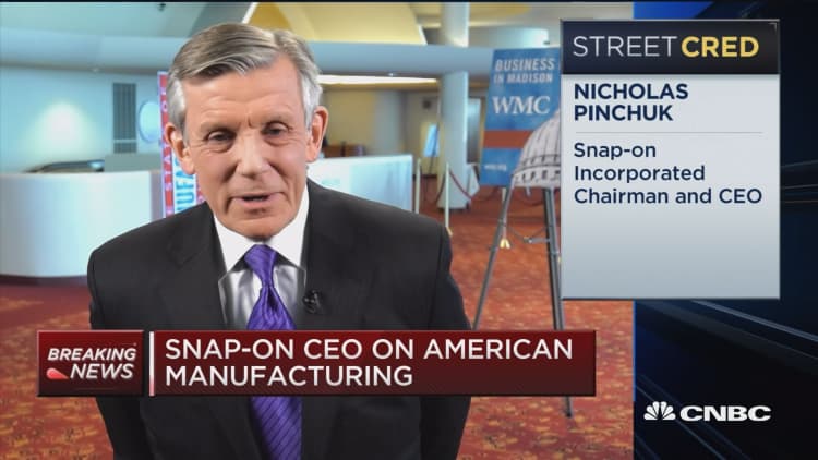 Snap-on CEO: Focused on upskilling American workforce
