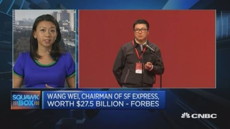 How Wang Wei went from deliveryman to billionaire
