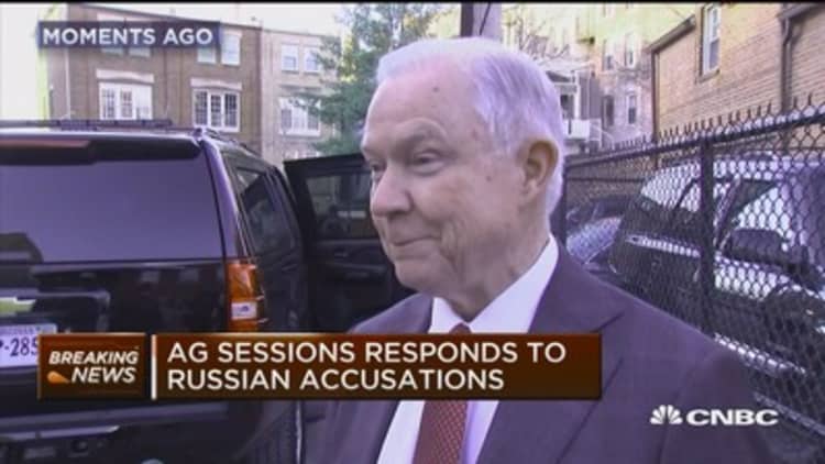 Sessions responds to Russia allegations
