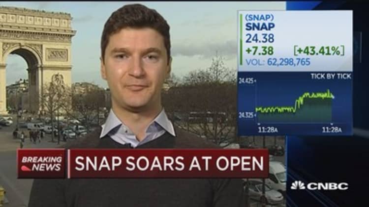 Early Snap Investor: Spiegel has the opportunity to be like Gates, Jobs