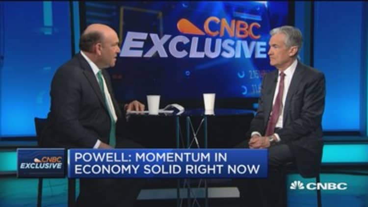 Fed governor Powell: Economy is right where it needs to be