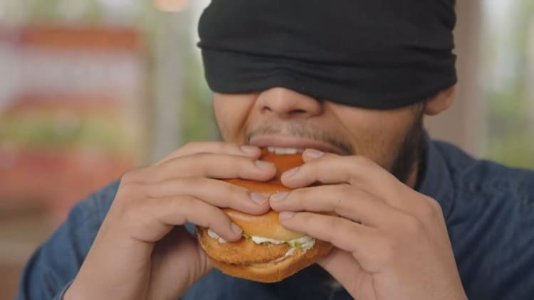 Find out what these blindfolded Twitter 'haters' are taste testing