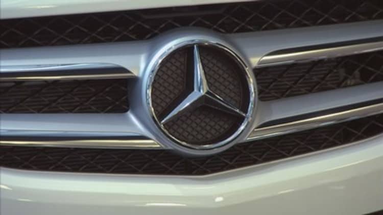 Mercedes hits a start-up problem
