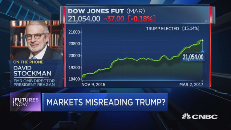 Stockman on the markets under Trump