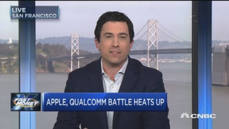 Apple, Qualcomm battle heats up