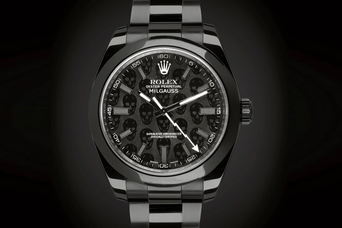 rolex black watch