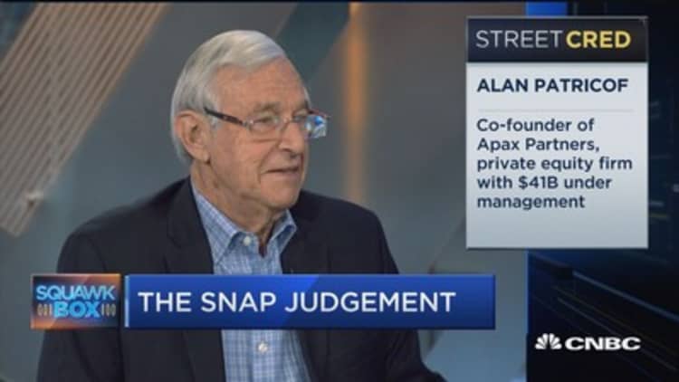 Clearly investors betting on Snap's future: Alan Patriocof