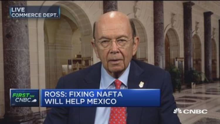 Sec. Ross: Fixing NAFTA will help Mexico