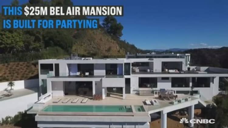 A $25M Bel Air mansion built for partying