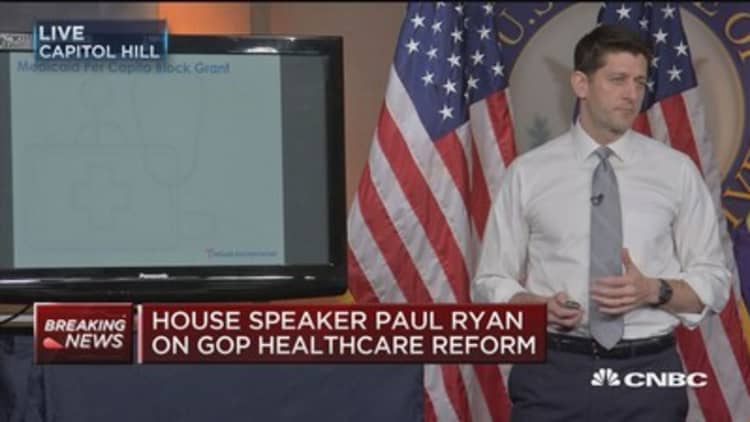 Ryan: Need to have stable transition to conservative healthcare reform