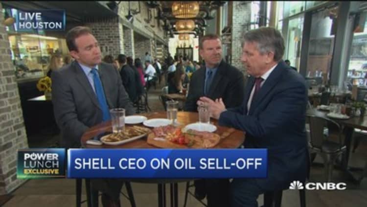 Shell CEO: Break even price is $40 in Permian