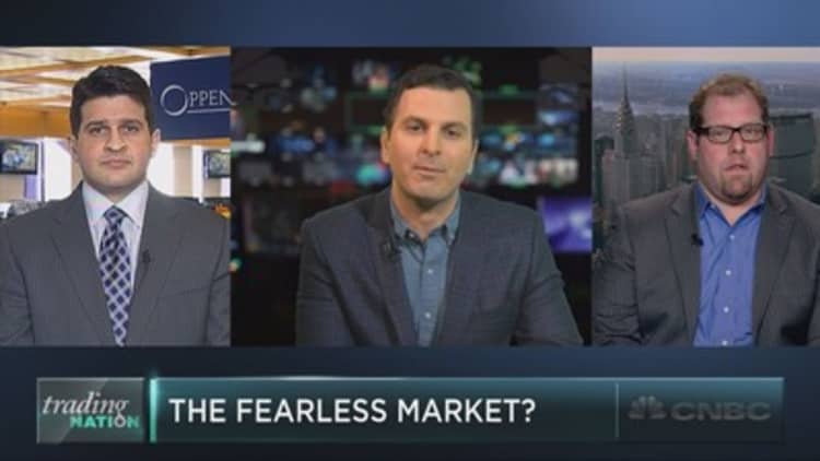 The fearless market?